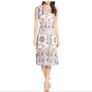 Ali & Jay La Cita Embroidered Chiffon Midi Dress M NWT